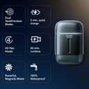 Philips Norelco Shaver 700 Series - Compact Electric Shaver, Lift & Cut System, Dual SteelPrecision Blades, 4D Flex Heads, Wet & Dry Shave, Travel Case, Model S794/94