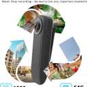 Mini Body Camera with Audio & Video Recording - Small POV Cam 1080P with 64G Card - Wearable Personal Portable Cameras Recorder DV - Night Version Camcorder for Security Work Records Guard Traveling