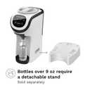 Baby Brezza Formula Pro Mini Baby Formula Mixer Machine Fits Small Spaces and is Portable for Travel Bottle Makers Makes The Perfect Bottle for Your Infant On The Go, White