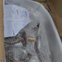 Vintage 10 Arms Crystal Chandelier Candle Light Fixture for Dining Room Living Room Bedroom Hallway Entryway Antique Gold Finish (34"-15 Lights)