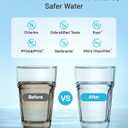 AQUA CREST Replacement for GE RPWFE, RPWF (with CHIP) Refrigerator Water Filter, Compatible with GYE22HMKES, GYS22GMNES, GYE22HBLTS, DFE28JSKSS, GFE28HMHES, GNE29GYNFS, GFE28GYNFS, 2 Filters (2 Count(Pack of 1))