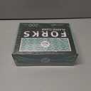 200 Count Clear Plastic Forks Heavy Duty, Premium Disposable Forks, Heat Resistant & BPA Free, Durable Plastic Cutlery for Daily Use