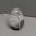 Glass Wax melt Warmer,Electric Wax Burner,Romantic Aroma Warmer for Essential Oils Burner & Premium Wax Melts Burner.(Ink Drawing)