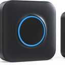 Satisure Wireless Doorbell Chime Video Doorbell Extender - Compatible with Blink Video Doorbell and Blink Video Doorbell (2nd Gen) (1 Video Doorbell Extender 1 Receiver (Black)