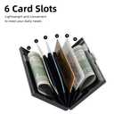 2 x KUJKBFWJ Gothic Dragon Queen 0.43" Ultra Slim Metal Credit Card Holder