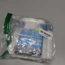 120 Counts 1.6 Gallon Mini Drawstring Trash Bags, Small Garbage Bags by KSSKSS, Code a fit 4.5-8 Liter, 1.2-2 Gal, White Trash Bin Liners for Home Office Kitchen Bathroom Bedroom