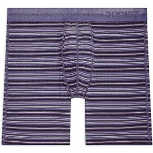 2(X)IST mens Dream Luxe 6'' Boxer Brief. M, Ink Blot Stripe