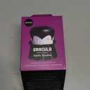 OTOTO Gracula Garlic Crusher, Garlic Mincer, Also for Ginger, Nuts, Chili, Herbs - Twist Top Mincer & Easy Squeeze Manual Press Peeler, Goth Gifts