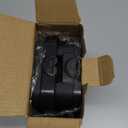 Hrensaw Small Weatherproof Electrical Connection Box(Inner 5.5 x 3 x 2.2inch), Outdoor Electrical Box, Waterproof Extension Cord Covers for Plug, Extension Cables, Holiday Lights, Black