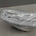 NICETOWN Bedroom Curtain Panels - Window Treatment Thermal Insulated Rod Pocket Room Darkening Curtains/Drapes for Bedroom (2 Panels, 42 by 63, Platinum - Greyish White)