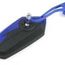 uxcell Pair 10mm Rotatable Motorcycle Bike Universal Mirror Blue Black