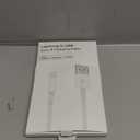 3 Pack Apple MFi Certified Charger Cable 6ft, Lightning to USB Cable Cord 6 Foot, 2.4A Fast Charging,Apple Phone Long Chargers for iPhone 13/12/11/11Pro/11Max/ X/XS/XR/XS Max/8/7/6 (White)