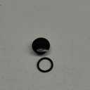 Fuel Tank Pop-up Gas Cap Vented Flush Mount Fuel Filler Cap Compatible With Harley Davidson Regular Thread(1982-2018) (black)