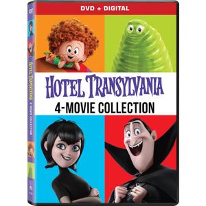 Hotel Transylvania / Hotel Transylvania 2 / Hotel Transylvania 3: Summer Vacation / Hotel Transylvania: Transformania - Set - DVD + Digital