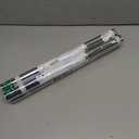 4 x Window Privacy Film One Way Daytime Privacy Static Cling Sun Blocking Anti UV Reflective Window Tint for Home and Office, Natural Silver, 17.5 X 78.7 inch