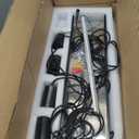 8-Lights Modern Crystal Chandeliers for Kitchen Island Pendants Lighting Fixture for Dining Room LED Ceiling Light for Hallway Foyer 6000K Black