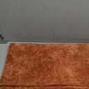 Burnt Orange Fall Decorative Throw Pillow Covers 22x22 Inch Set of 2 Cozy Soild Chenille Cushion Cases Soft Textured Square Couch Pillows Cover Boho Accent Farmhouse Pillowcases for Bed