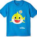 Pinkfong Boys' Toddler Baby Shark Short Sleeve T-Shirt With Pants 3T
