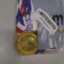 12 Pack Gold Award Medals 2inch Metal Sports Medals Team Participation for Adults Basketball Tournaments, Party Favors and Ceremonies