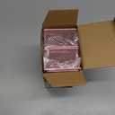 Annova Mesh Stackable Drawer Cabinet and Shelf Organizer Bins Storage Basket School Office Supply Holder Tray- Set of 2 (Light Pink, 3x6x2 Inch)