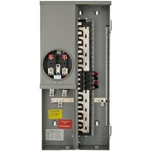 Siemens MC2040B1200ESC 20 Space 40 Circuit 200 Amp Surface Mount Meter Load Center Combination with Ring Type Cover