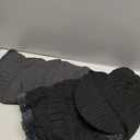 Syhood 2/3 Pcs Winter Knitted Balaclava Hat Warm Cycling Ski Mask Face Covering Hat Neck Gaiter for Winter Outdoor Sports (Black, Gray)