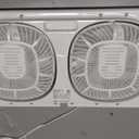 Comfort Zone Twin Window Fan with Reversible Airflow Control, 9 inch, Auto-Locking Expanders, 2 Speed Fan, Dual Fan, Exhaust, Airflow 9.84 ft/sec, Ideal for Home, Kitchen, Bedroom & Office, CZ319WT