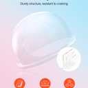 VEVOR Cotton Candy Machine Cover 21 Inch, Acrylic Dome Bubble Shield Compatible with 20 inch Commercial Cotton Candy Floss Maker Bowl for Party, Shops, Bottom Groove Design, Transparent