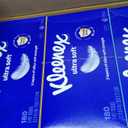 Kleenex Ultra Soft Facial Tissues, 8 Flat Boxes, 180 Tissues per Box, 3-Ply, 