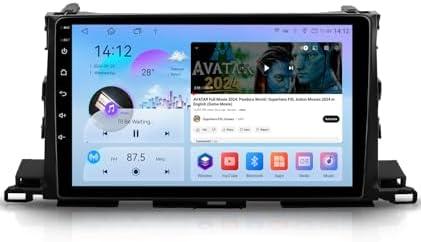 Android 13 Radio for Toyota Highlander 2014-2019,10.2 Inch QLED HD Touch Screen, 6G+128G with Wireless Apple Carplay, Android Auto, WiFi, DSP, SWC, AM FM Radio