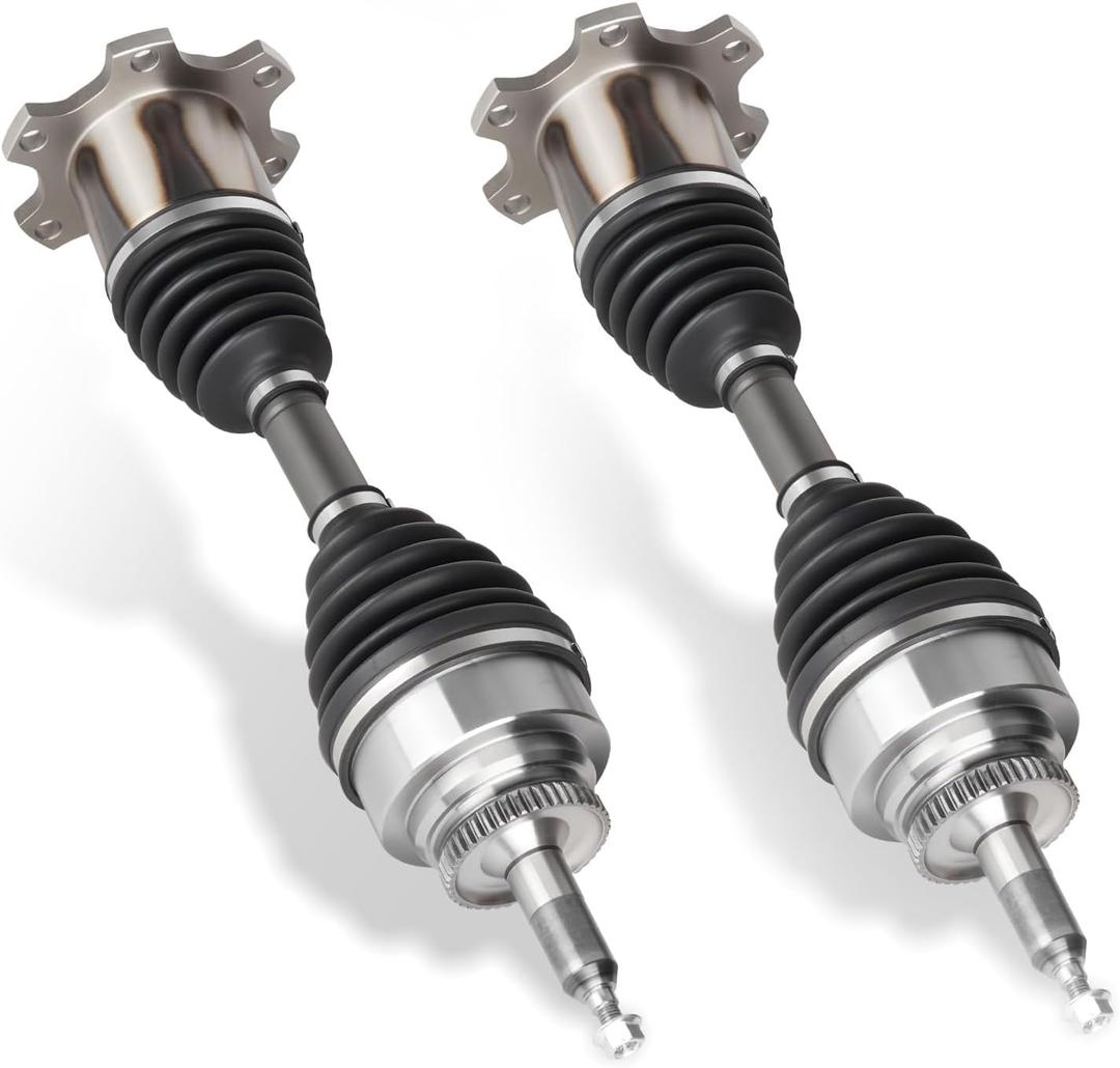 Front CV Axle Shaft Assembly Fits for Ford Expedition 4.6L 03-04/5.4L 03-06, for F-150 4.2L 05-08, for F-150 4.6L & 5.4L 04-08, for Lincoln 5.4L for Mark LT 06-08 / Navigator 03-06, 2 PC