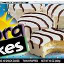 Pack of 5 Little Debbie Zebra Cakes, 10 Twin-Wrapped Cakes, 13.0 OZ Box, BB 04/27/2025
