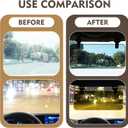 Sun Visor Extender for Car, Day and Night Anti-Glare Driver Goggles, Car Visor Extender Sun Blocker (Yellow)
