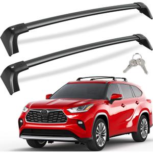 KINGGERI 260lbs Roof Rack Cross Bars for Toyota Highlander 2020-2026