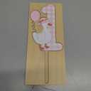 Silly Goose 1st Birthday Cake Tooper - Duck Cake Topper - Pink Silly Goose First Birthday Decorations,Goose Number 1 Cake Topper,Funny Duck Birthday Party Supplies