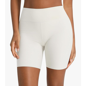 Slip Shorts for Under Dresses Women, Cooling Anti Chafing Seamless Mid Thigh Under Skirt Smooth Boyshorts Pantie, Size M