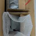 Brushed Nickel Bathroom Light Fixtures, 3-Light Modern Vanity Light Over Mirror, Wall Sconces with Milky White Frosted Glass Shades, E26 Socket (Bulbs Not Included)