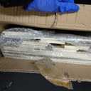 RELIANCER 32" Convex Security Mirror,Curved Safety Traffic Road Driveway Mirror,Adjustable Safety Corner Surveillance Mirrors,Outdoor Indoor Blind Spot Mirrors For Garage Parking Lot Shop Office