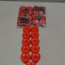 Amagic 4000 Pieces Red Artificial Rose Petals with 50 Red Heart LED Tea Lights, Rose Petals and Candles Set for Proposal, Anniversary, Romantic Night, Wedding Decor