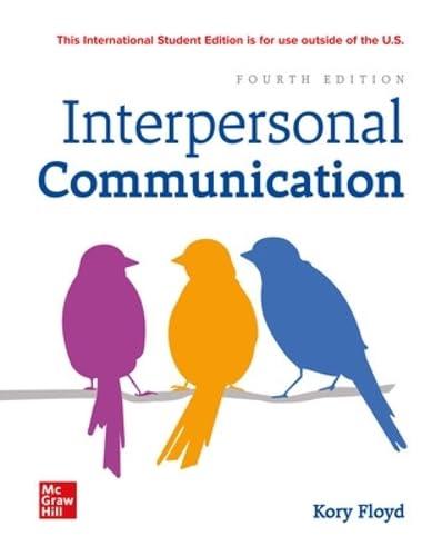 Interpersonal Communication, Book