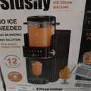 Slushie Machine, Ice Cream Maker, Slushy Machine for Home and Families, No ice needed with Rapid Chill & Temperature Control, Multi-function for Margarita, Frapp, Easy to Clean, Black