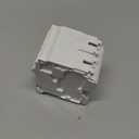 Leviton 70A 2-Pole Plug-On Standard Branch Circuit Breaker, Hydraulic Magnetic, 120/240 VAC, LB270, White