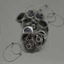 12 Pack Solar Mason Jar Lid Lights - 30 LED Firefly Fairy String Lights, Waterproof Outdoor Solar Lights with Hangers for Regular Mouth Jars (No Jars Included) (12pack-Warm White)