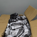Eddie Bauer - Full/Queen Comforter Set, Super Soft Reversible Bedding with Matching Shams, Plaid Home Decor, Oeko-Tex Certified (Saddle Mountain Plaid Black, Full/Queen)