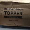 Hansleep Full Size Mattress Topper Memory Foam, Full Foam Mattress Pad