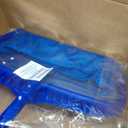 STARGOODS 20" Pool Skimmer Net - Heavy-Capacity Deep Bag Leaf Rake for Inground & Above Ground Pools - Fine Mesh Catches Leaves, Pet Hair & Debris - Pool-Safe Rounded Edges - Fits Standard Poles, Blue
