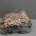 Cedilis 50 Pack Kraft Gift Basket with Handles, 9.8'' x 6.5'' x 4.3'' Empty Paper Basket for Party Gifts, Anniversary, Wedding, Easter, Crafts, Brown