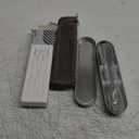 Travel Cutlery Set - 18/8 Stainless Steel Reusable Utensils with Metal Case, Portable Silverware for Camping, Office, Travel & Outdoor Dining