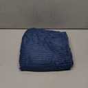 MIULEE Decorative Throw Pillow Covers for Couch Bed Livingroom 20x20 Inch Set of 2 Blue Boho Accent Throw Pillows Broadside Striped Patchwork Soft Corduroy Summer Coastal Pillowcases