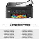 LC203 Ink Cartridge Replacement for Brother LC203XL LC201 XL to Use with Brother MFC-J480DW MFC-J880DW MFC-J4420DW MFC-J680DW MFC-J885DW Printer, 12 Pack